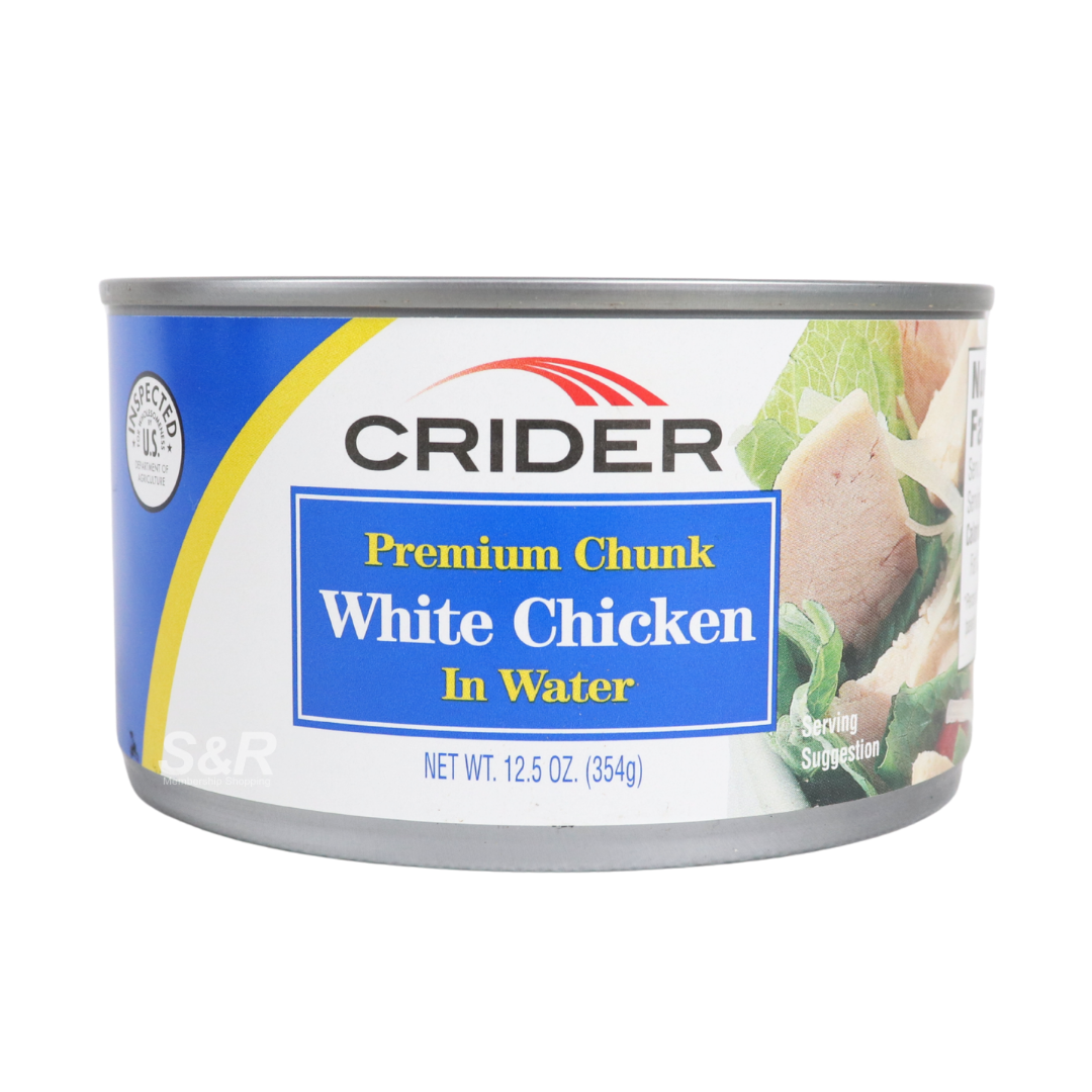 Crider White Chicken Premium Chunk in Water 354g